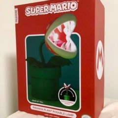 パックンフラワー　LEDランプ　任天堂　スーパーマリオ　ピラニア...