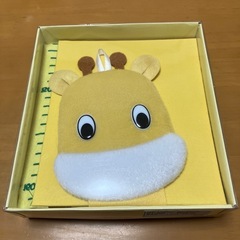 きりん　身長計フレーム　写真アルバム