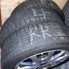 軽自動車　スタットレスタイヤ　ホイール付き四本