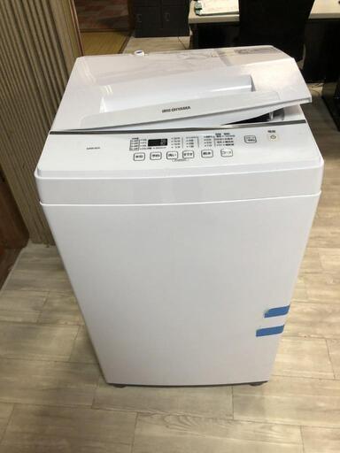 【松本市引き取り限定】訳ありアイリスオーヤマ全自動洗濯機6kg（2021年製）
