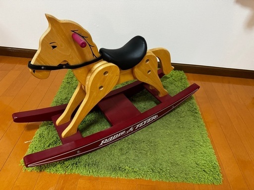 ラジオフライヤー　木馬　おもちゃ　インテリア