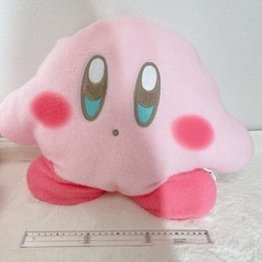 星のカービィ　やさしいてざわりのBIGぬいぐるみの画像