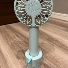 ハンディ扇風機の画像