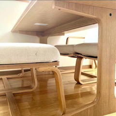 【新潟の方限定✨】無印良品/MUJI ダイニングセット テーブル/チェアの画像