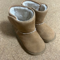 子供用　ムートンブーツ　17cmの画像