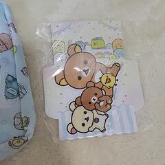 リラックマ、すみっこぐらしのノベルティの画像