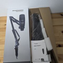 Marantz Pod Pack 1 アーム付きコンデンサーマイク USBはType-Aの画像
