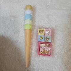 リラックマ、すみっこぐらしのノベルティの画像