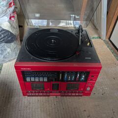ジャンク品　東芝　SL-5　ミニコンポ　レコードプレーヤー