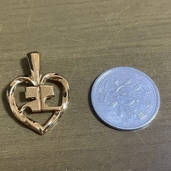 Courrèges クレージュ　ハート型　ペンダントの画像