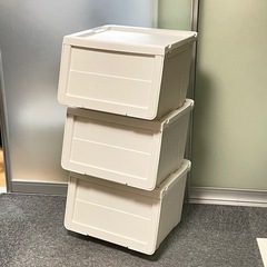 収納ケース　カバコ　ホワイト3個