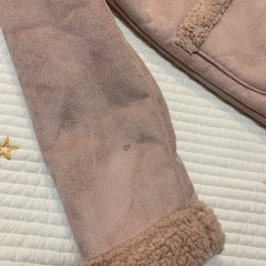 ikka フェイクムートンジャケット サイズ120の画像