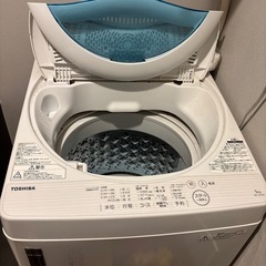 取引完了しました　TOSHIBA AW-5G5 5kg