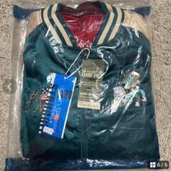 新品U.S.NAVY ONE HIT リバーシブル　スカジャンの画像