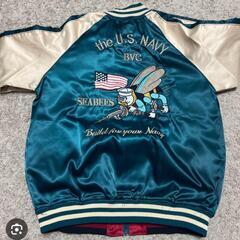 新品U.S.NAVY ONE HIT リバーシブル　スカジャンの画像