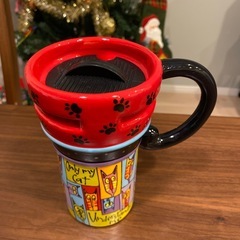 未使用品❣️シンガポール購入　タンブラー　陶器　コップの画像