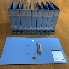 B5雑誌サイズ　リングファイル未使用10冊の画像