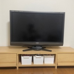 テレビ40インチとテレビ台セット