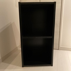 カラーボックス ブラック の画像