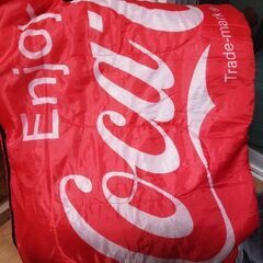 Coca-Cola　コカ・コーラ　寝袋　シュラフ　中古品　
