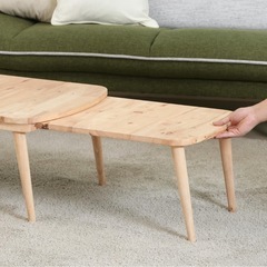 ローテーブル　スライドの画像