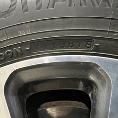 トヨタ純正　エスクワイア　タイヤホイール４本　195/65-15の画像