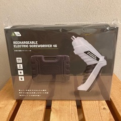 【新品未使用RECHARGEABLE ELECTRIC SCRE...