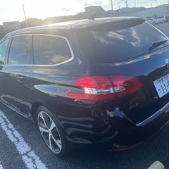 【最終値下げ！！】【低燃費ディーゼル】2017年プジョー308 SW BlueHDi【車検長い　消耗品交換多数】LED/純正ナビ/Bカメラ/地デジ/クルーズC/ETC/18インチ/ウェルカムライトの画像