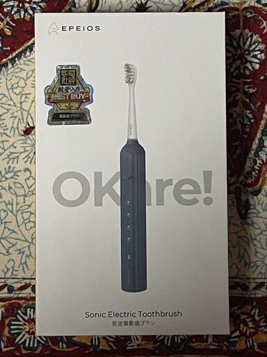 【定価6000円】音波電動歯ブラシET003