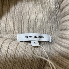23区　カシミアセーター　サイズ32の画像