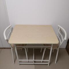 ダイニングテーブルセット　2人用の画像