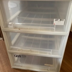 catsy3段衣装ケース　収納ケース