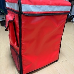 【美品】配達バッグデリバリーバッグ便利な保温・保冷機能付きバック...