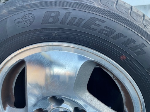 195/65r15 ヨコハマタイヤBlueEarth普通タイヤ・アルミホイール4本セット　