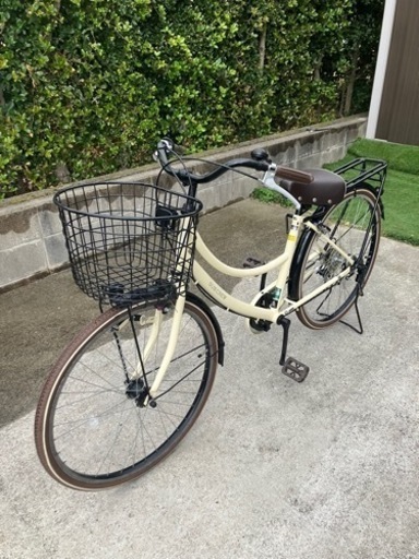自転車　ママチャリ　通学