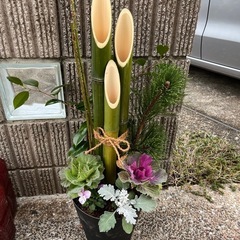 お正月　門松　かどまつの画像