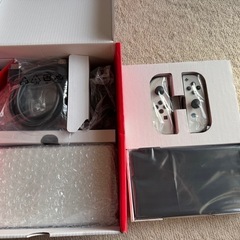 【21時締め切り】Nintend Switch　有機ELモデル　純正proコントローラーセットの画像