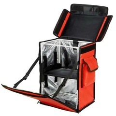 【美品】配達バッグデリバリーバッグ便利な保温・保冷機能付きバックパック！の画像