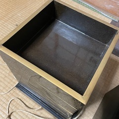 輪島塗り重箱　4段沈金南天絵　江戸明治の画像