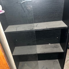 CDラック　開閉ガラスなし
