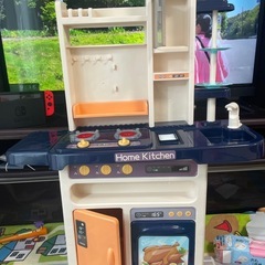 プラスチック製　おままごとキッチン