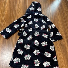子ども用　狐　フリース　バスローブ 4サイズの画像