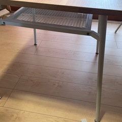 【一部部品無】東京インテリア　ダイニングテーブルの画像