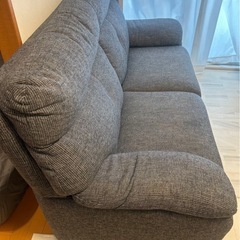 ニトリ3人用ソファー(2020年購入品) グレーの画像
