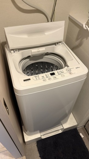YWM-T60H1 洗濯機　6.0kg 白