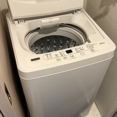 YWM-T60H1 洗濯機　6.0kg 白
