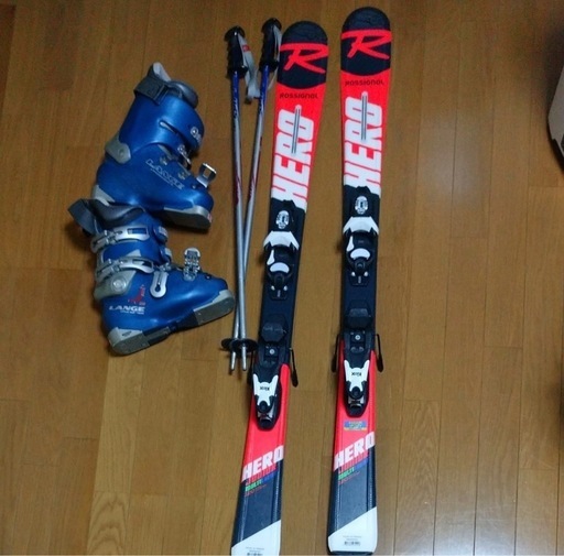 ロッシニョール　８０cm 子供用　スキー板 ROSSIGNOL - 子供用 スキー板 ロシニョール80cm + スキーブーツ