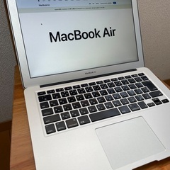【美品】MacBook Air (13-inch, Early 2015)（シルバー）パソコン初心者の方、Macデビューの方に最適♪の画像