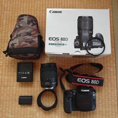 Canon　EOS80D　ズームレンズセット