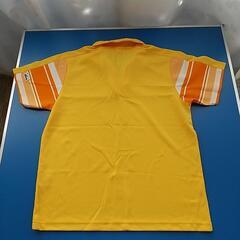 Nittaku 卓球イエローストライプ ポロシャツの画像